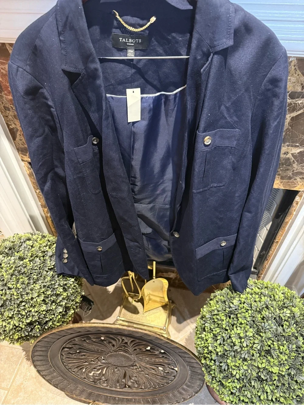 Talbots women navy